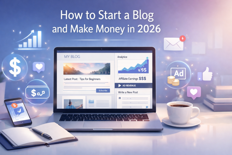 How to Start a Blog and Make Money in 2026