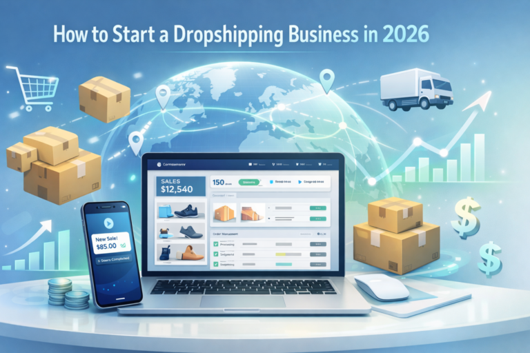 🛒 How to Start a Dropshipping Business in 2026