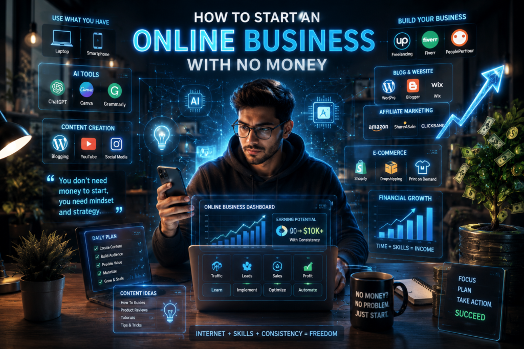 How to Set Up an Internet Business For Free