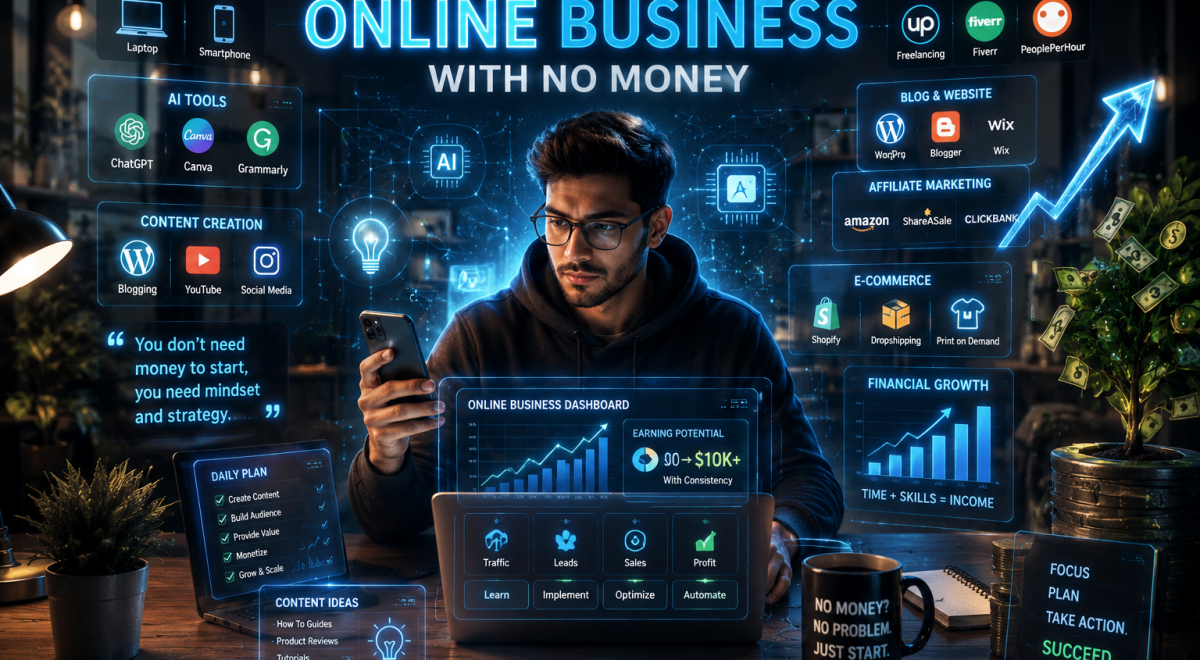 How to Set Up an Internet Business For Free